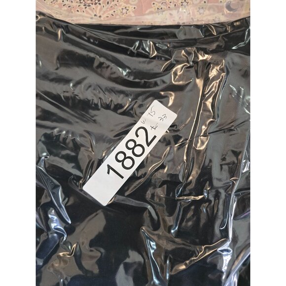 Black Button-Front Midi Skirt With Belt Loops coquette goth whimsygoth boho - Picture 6 of 6